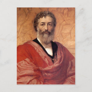 Selbstportrait - Lord Frederick Leighton Postkarte