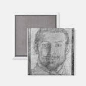 Selbstportrait Magnet (Vorderseite/Rückseite)