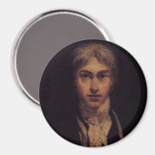 Selbstportrait Magnet (Vorderseite/Rückseite)