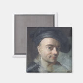 Selbstportrait Magnet (Vorderseite/Rückseite)