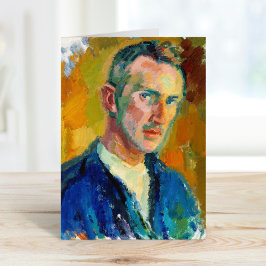 Selbstportrait | Magnus Enckell Karte