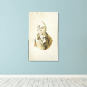Selbstportrait mit Cap and Eye Patch Leinwanddruck (Insitu (Holzboden))