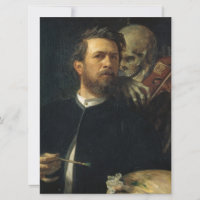 Selbstportrait mit dem Tod als Geiger (von Böcklin