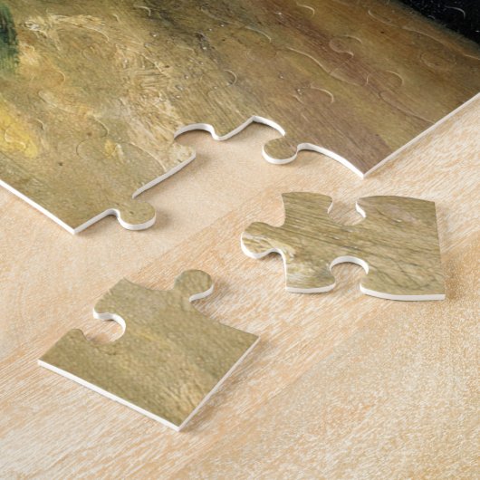 Selbstportrait mit dem Tod als Geiger (von Böcklin Puzzle (Seite)