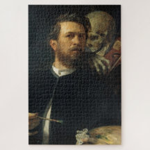 Selbstportrait mit dem Tod als Geiger (von Böcklin
