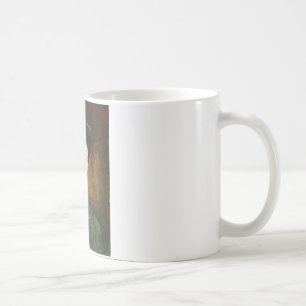 Selbstportrait mit dunklem Filzhut Kaffeetasse