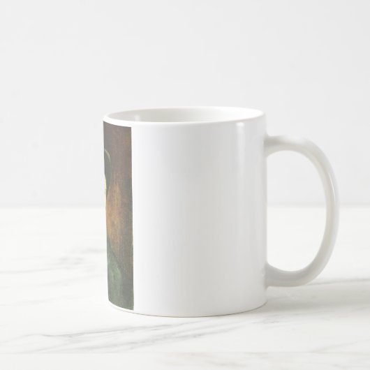 Selbstportrait mit dunklem Filzhut Kaffeetasse (Rechts)