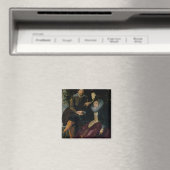Selbstportrait mit Isabella Brandt Magnet (In Situ (Geschirrspüler))