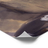 Selbstportrait mit Palette von Manet - Poster (Ecke)