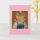 Selbstportrait mit Ratten 🐀 Karte (Gelbe Blume)