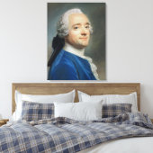 Selbstportrait mit Spitzenjabot Leinwanddruck (Insitu (Schlafzimmer))