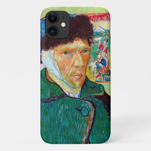 Selbstportrait mit verbanntem Ohr, Van Gogh Case-Mate iPhone Hülle (Rückseite)