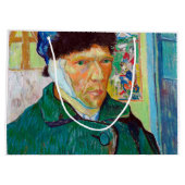 Selbstportrait mit verbanntem Ohr, Van Gogh Große Geschenktüte (Rückseite)