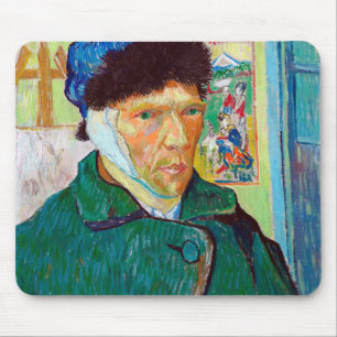 Selbstportrait mit verbanntem Ohr, Van Gogh Mousepad
