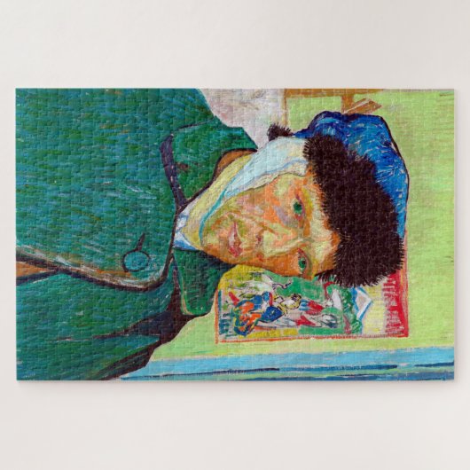 Selbstportrait mit verbanntem Ohr, Van Gogh Puzzle (Horizontal)