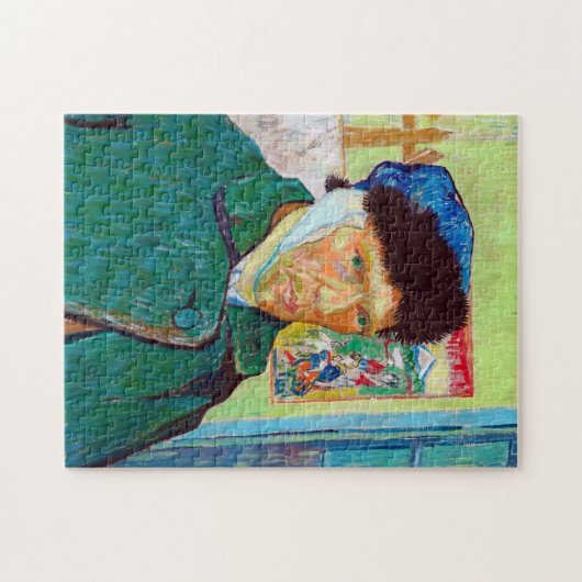 Selbstportrait mit verbanntem Ohr, Van Gogh Puzzle (Horizontal)