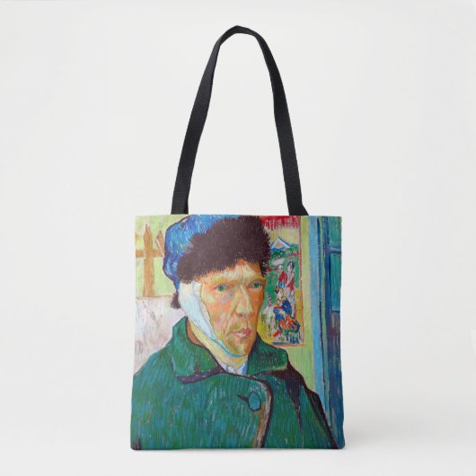 Selbstportrait mit verbanntem Ohr, Van Gogh Tasche (Vorderseite)