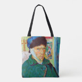 Selbstportrait mit verbanntem Ohr, Van Gogh Tasche (Rückseite)