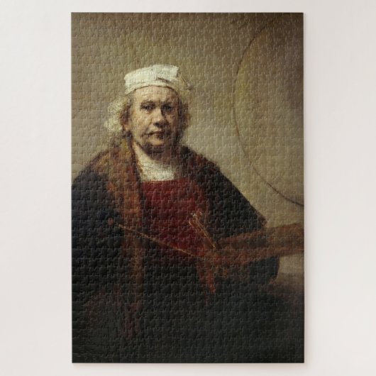 Selbstportrait mit zwei Kreisen: Genius Rembrandt Puzzle (Vertikal)