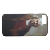 Selbstportrait mit zwei Kreisen, Rembrandt Case-Mate iPhone Hülle (Rückseite (Horizontal))