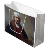 Selbstportrait mit zwei Kreisen, Rembrandt Große Geschenktüte (Vorderseite Schrägansicht)