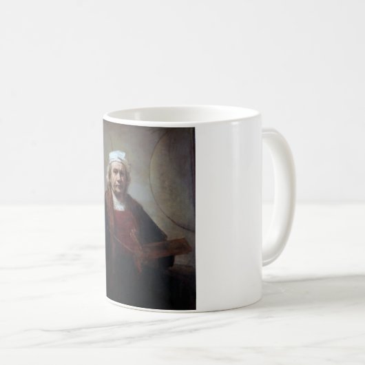 Selbstportrait mit zwei Kreisen, Rembrandt Kaffeetasse (VorderseiteRechts)