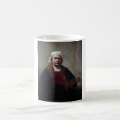 Selbstportrait mit zwei Kreisen, Rembrandt Kaffeetasse (Mittel)