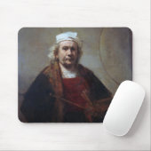 Selbstportrait mit zwei Kreisen, Rembrandt Mousepad (Mit Mouse)