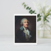 Selbstportrait (Öl auf Leinwand) 2 Postkarte (Stehend Vorderseite)