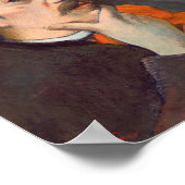 Selbstportrait | Paul Gauguin Poster (Ecke)