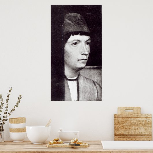 Selbstportrait Poster (Küche)