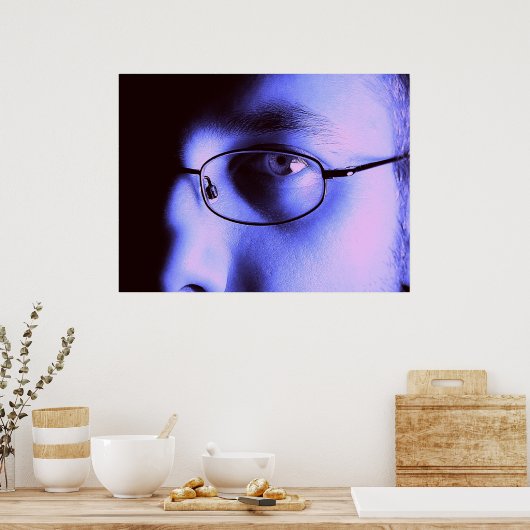 Selbstportrait Poster (Küche)