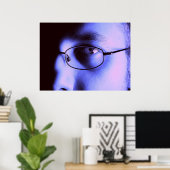 Selbstportrait Poster (Heimbüro)
