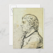 Selbstportrait Postkarte (Vorne/Hinten)