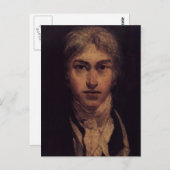 Selbstportrait Postkarte (Vorne/Hinten)