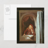 Selbstportrait Postkarte (Vorne/Hinten)