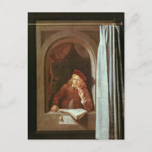 Selbstportrait Postkarte