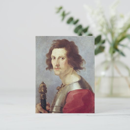 Selbstportrait Postkarte (Stehend Vorderseite)