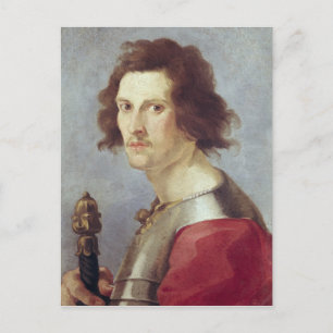 Selbstportrait Postkarte