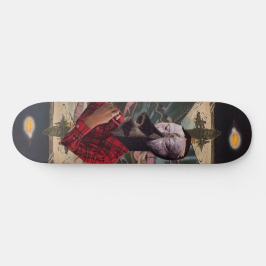 Selbstportrait Skateboard (Horizontal)