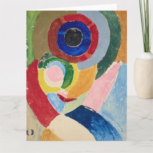 Selbstportrait | Sonia Delaunay-Terk | Karte (Vorderseite)