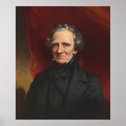 Selbstportrait - Thomas Sully Fine Art Poster (Vorne)