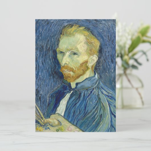 Selbstportrait | Vincent van Gogh (Stehend Vorderseite)