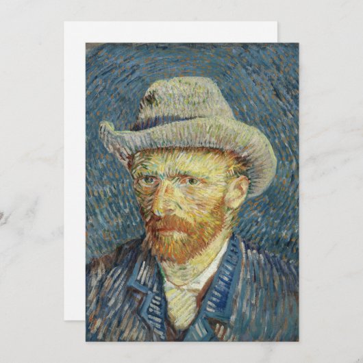 Selbstportrait | Vincent van Gogh (Vorne/Hinten)