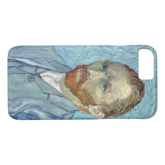 Selbstportrait, Vincent van Gogh, 1889 Case-Mate iPhone Hülle (Rückseite (Horizontal))