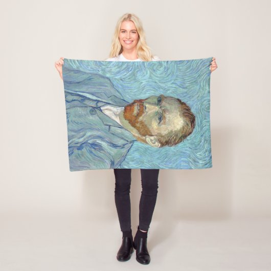 Selbstportrait, Vincent van Gogh, 1889 Fleecedecke (Beispiel)