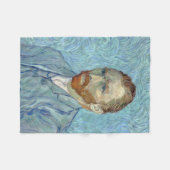 Selbstportrait, Vincent van Gogh, 1889 Fleecedecke (Vorderseite (Horizontal))