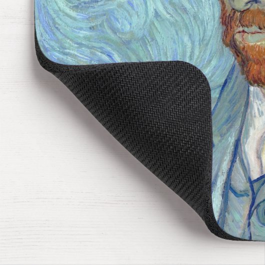 Selbstportrait, Vincent van Gogh, 1889 Mousepad (Ecke)