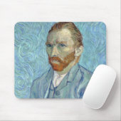 Selbstportrait, Vincent van Gogh, 1889 Mousepad (Mit Mouse)
