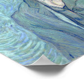 Selbstportrait, Vincent van Gogh, 1889 Poster (Ecke)